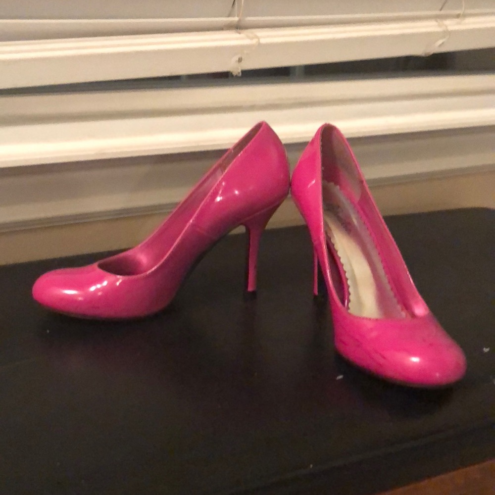 Pink heels